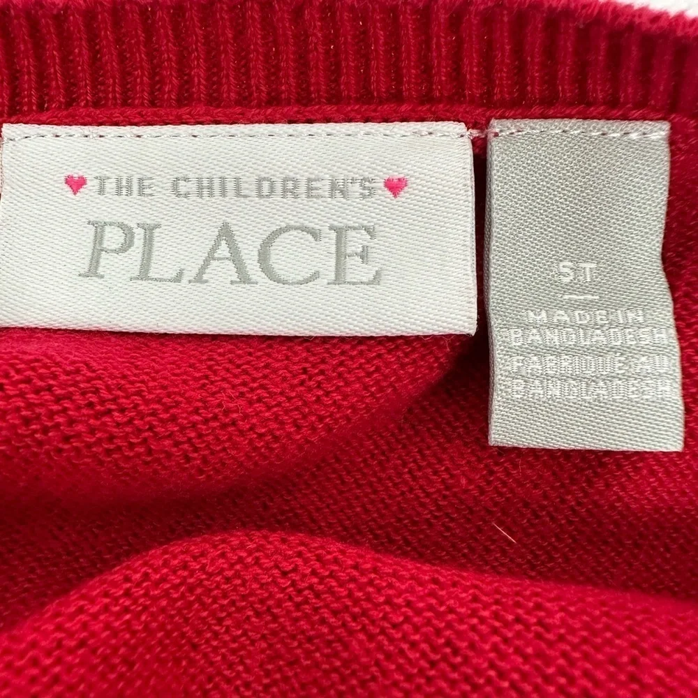 The Children's Place Sequin Heart Sweater Dress Size 5T